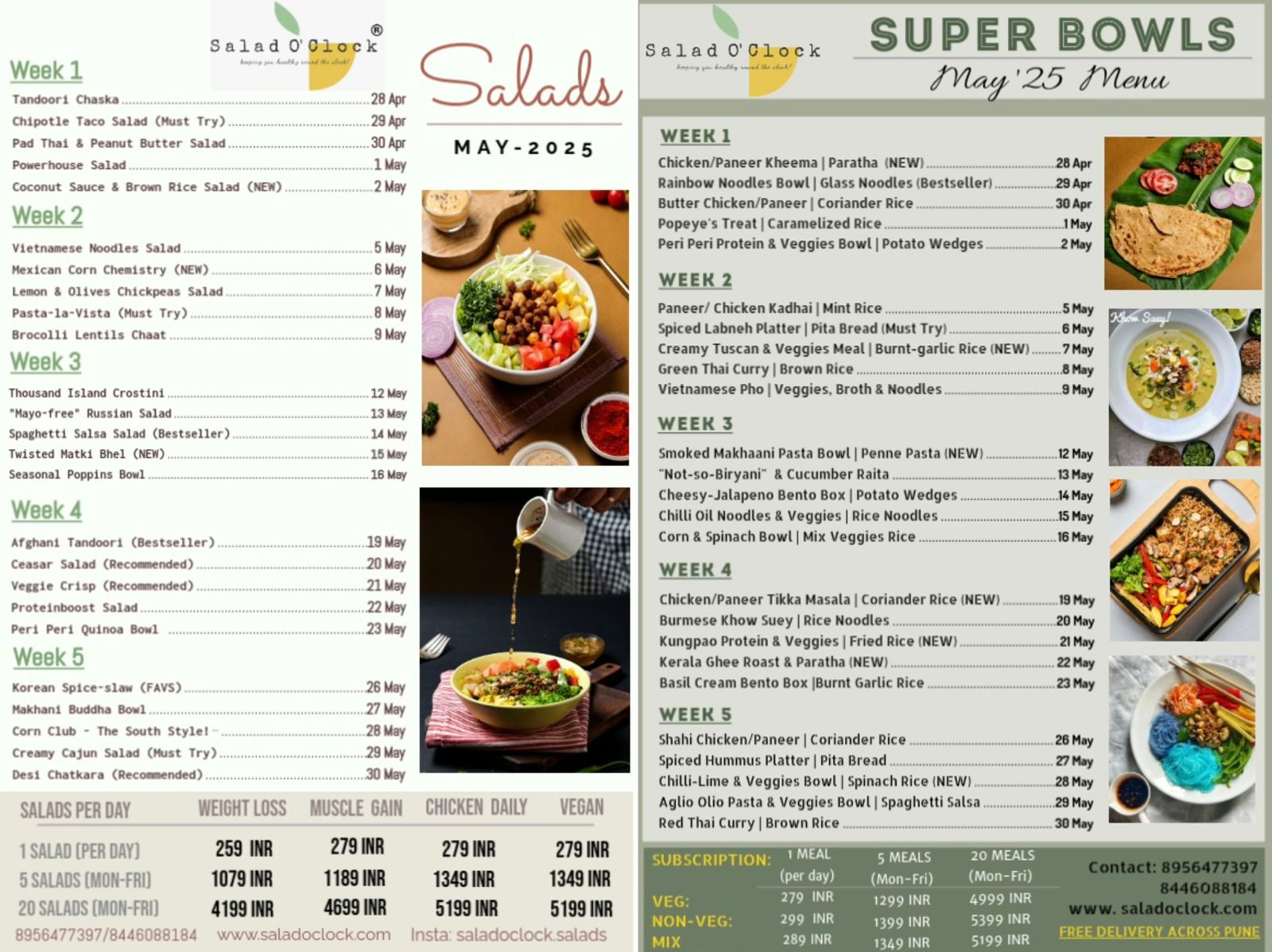 meal subscription pune